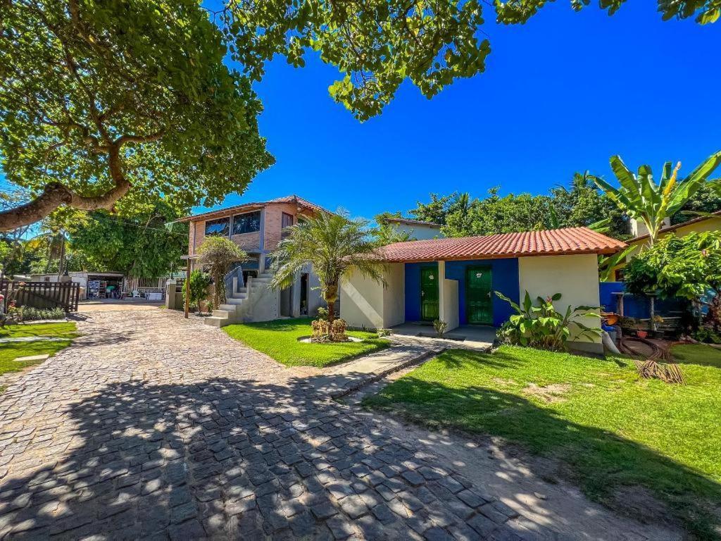 Pousada Boa Sorte Cumuruxatiba Bagian luar foto