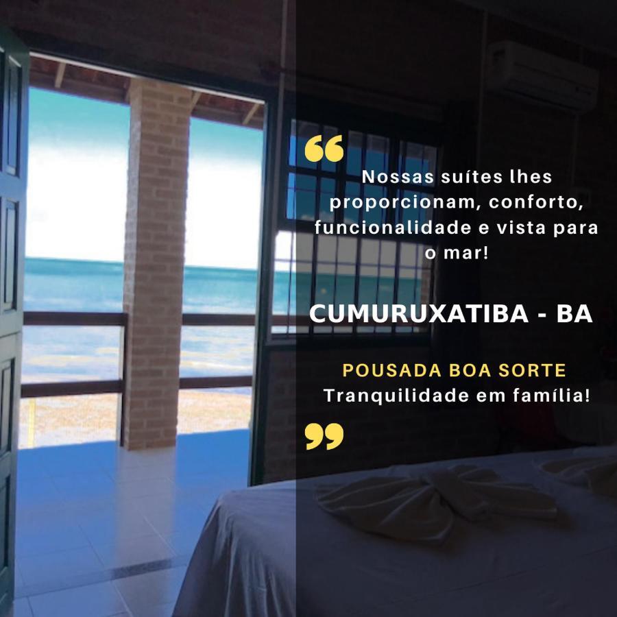 Pousada Boa Sorte Cumuruxatiba Bagian luar foto